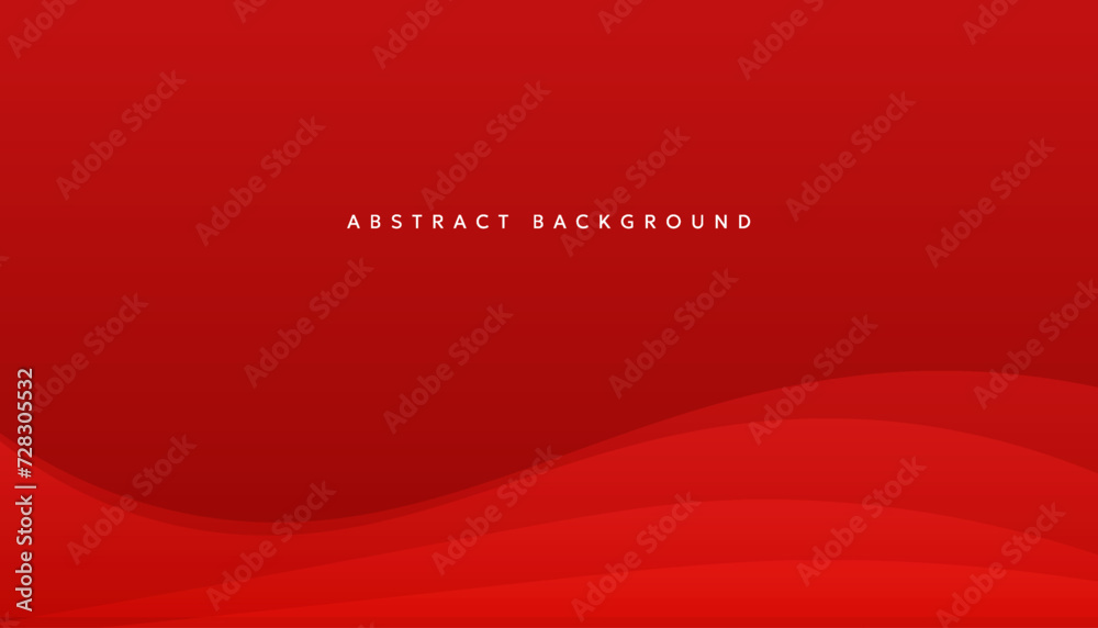 Red gradient curve geometric abstract background Red gradient curve geometric abstract background