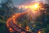 Riding the Rails of the Future A Glimpse of the Past in the Present Generative AI