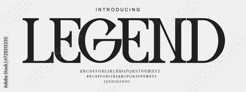 Alphabet font. Typography decorative elegant  lettering for logo. vector illustration. stock image.