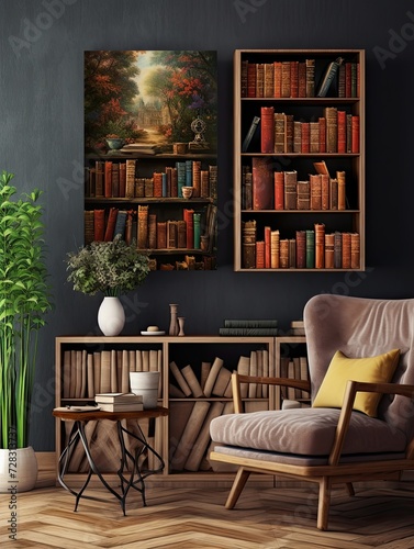 Vintage Book Cover Designs: Classic, Artful Prints on Canvas to Enhance Your Wall D�cor