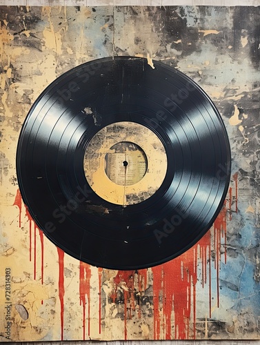 Classic Vinyl Record Art: Vintage Prints of Age-Old Record Relics