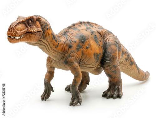 dinosaur on white background