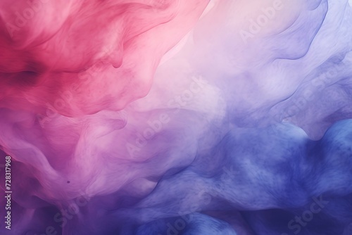 abstract blue and pink watercolor background with space 