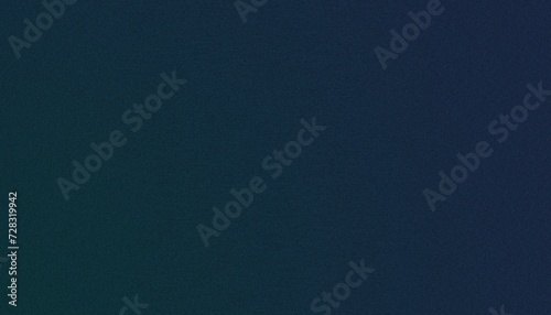 Banner, dark blue abstract background, gradient and noise 