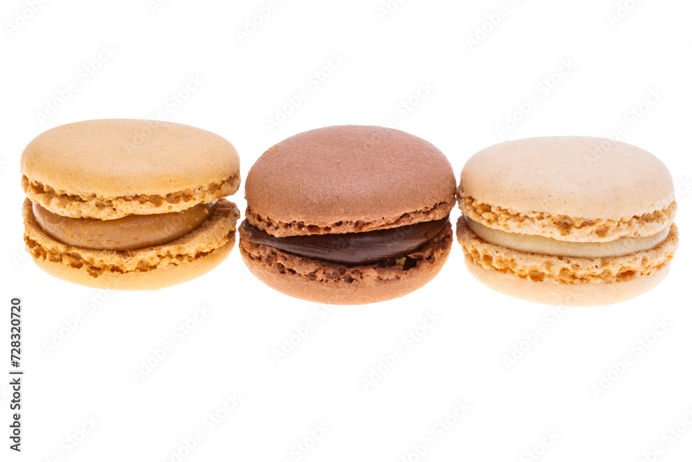 macarons isolated macarons isolated