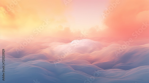 The essence of a sunset in a unique and abstract way  innovative compositions and color palettes  a captivating sunset abstract background Ai Generative