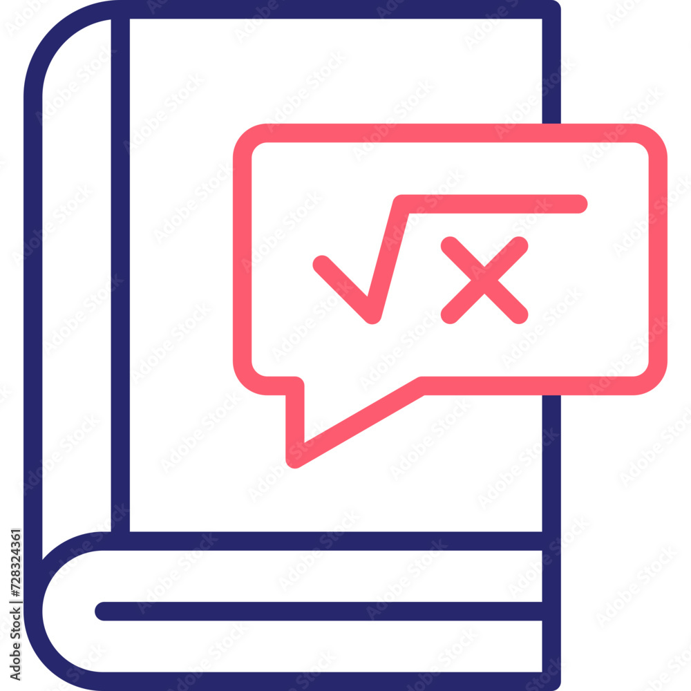 Math Book Icon