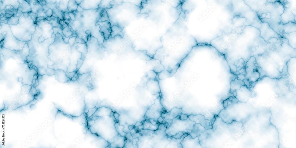 Blue marble texture Panoramic white background. marble stone texture for design. Natural stone Marble white background wall surface black pattern. Blue and black marble texture background.