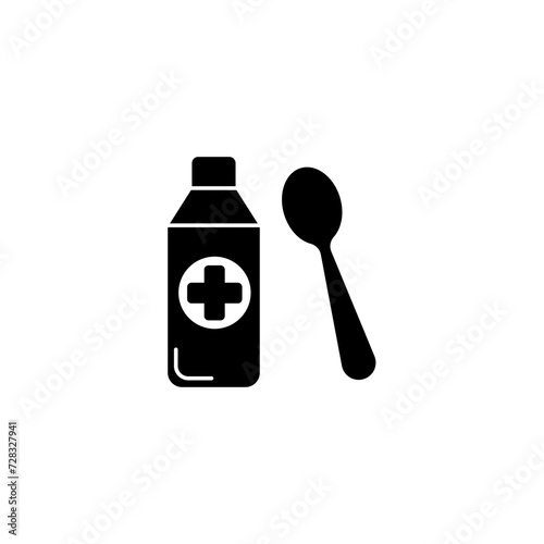 syrup concept line icon. Simple element illustration. syrup concept outline symbol design.