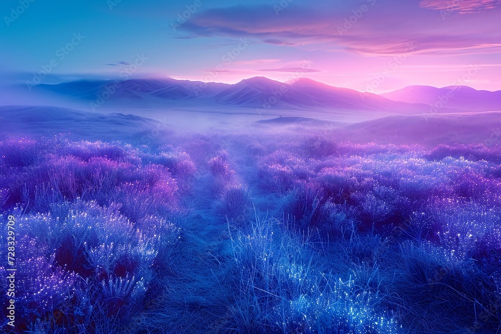 An otherworldly alien landscape An otherworldly alien landscape