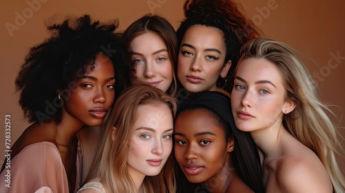 Authentic Beauty: Diverse Women Embracing their Natural, Fresh, and Effortless No-Makeup Looks