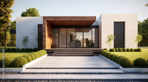 Modern design luxury house
