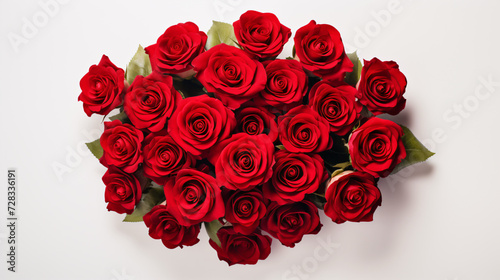 Red roses elegant bouquets