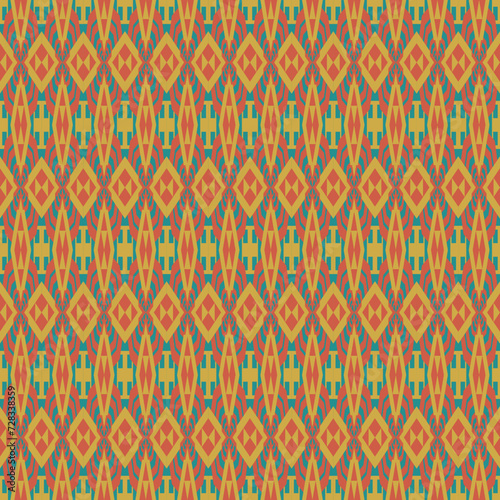 Ethnic boho seamless pattern. Traditional ornament. Tribal pattern. Folk motif. Can be used for wallpaper, textile, wrapping, web page background.