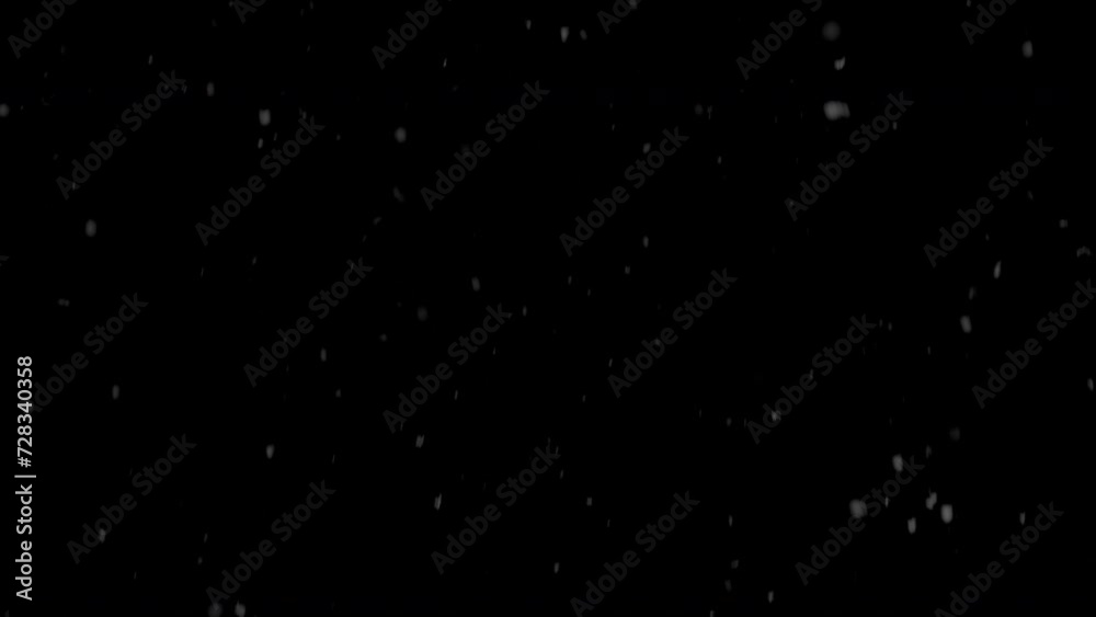 Snow Falling Under The Dark Night Sky Snow Falling Under The Dark Night Sky