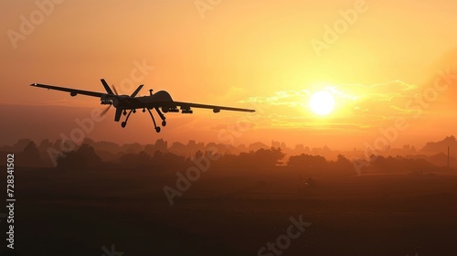 Modern drone warfare