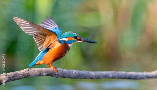 flying kingfisher