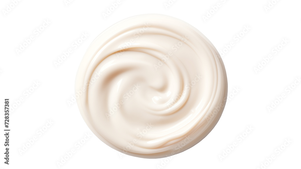 cosmetic smear cream texture on transparent background cosmetic smear cream texture on transparent background