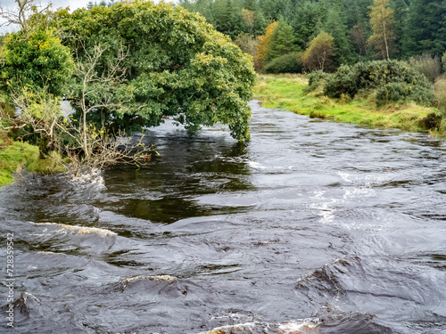 The Owenea river by Ardara in County Donegal - Ireland