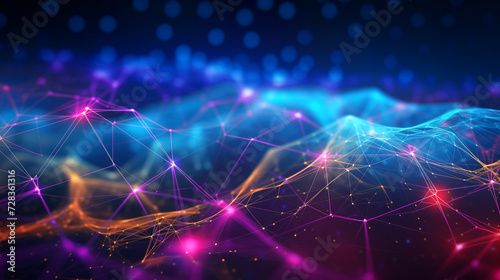 abstract background, glowing net wireframe, internet connectivity concept, tech wallpaper, business presentation backdrop, interconnected network, digital background 