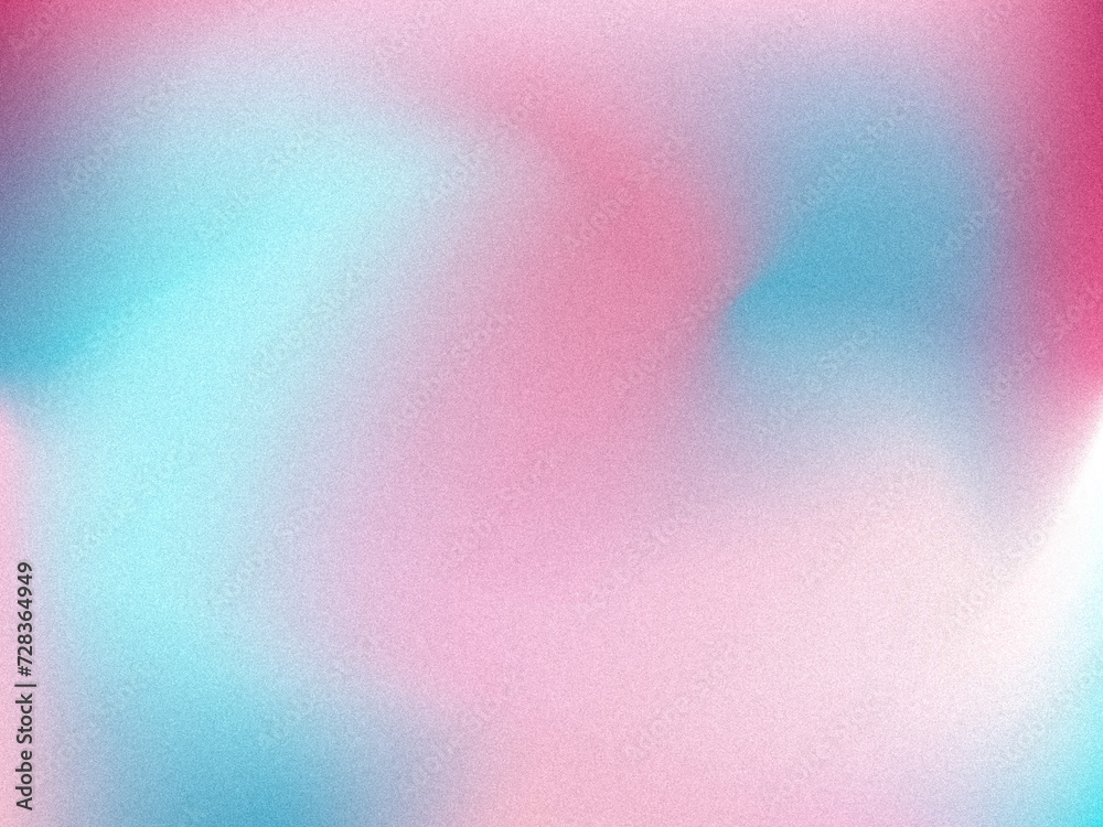 Pink and blue gradient noise textured background, abstract wallpaper design