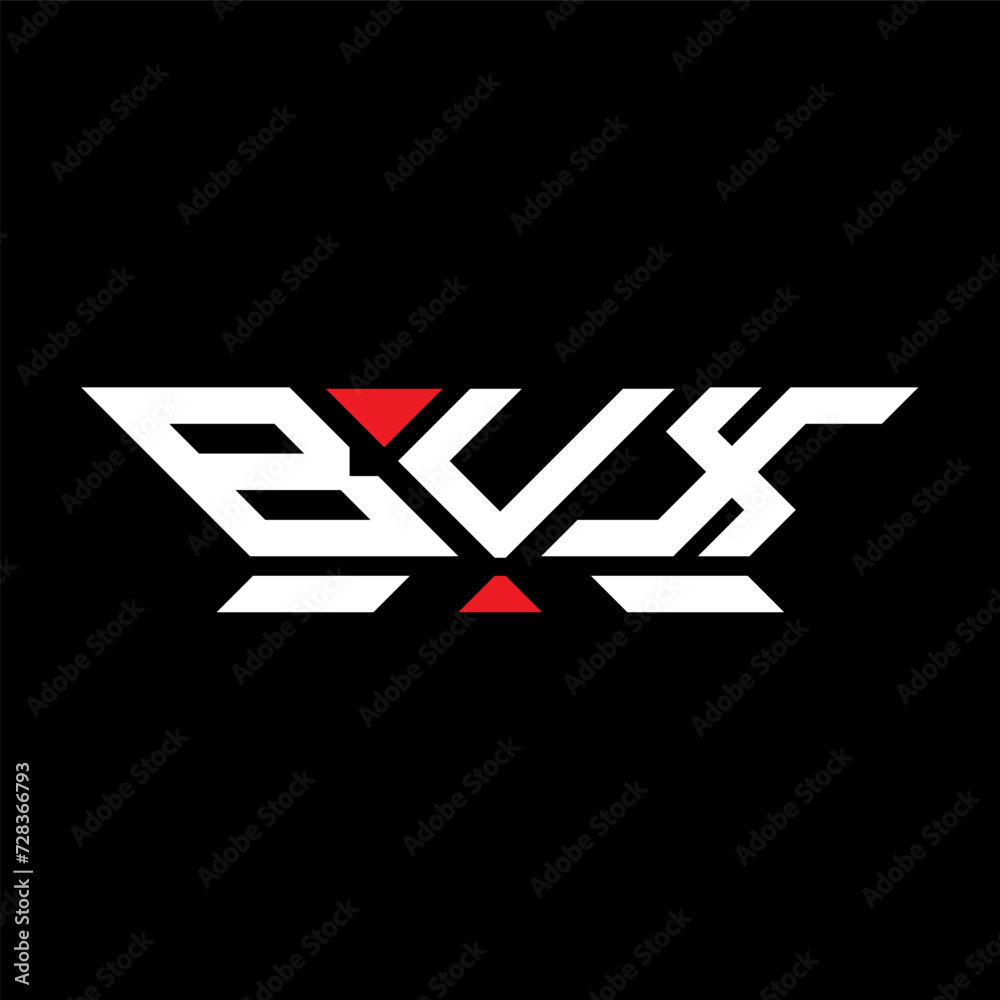 BUX letter logo vector design, BUX simple and modern logo. BUX luxurious alphabet design BUX letter logo vector design, BUX simple and modern logo. BUX luxurious alphabet design