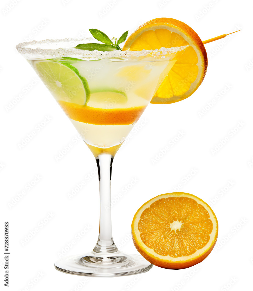 a citrus, exotic drink, coctail isolated on transparent background, png. a citrus, exotic drink, coctail isolated on transparent background, png.