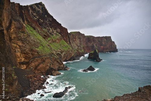 Madeira, Portugal - January 2024: Ponta de São Lourenço