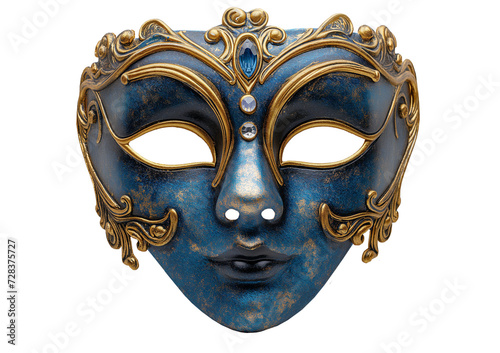 Opera carnival mask die cut. Mardi gras mask.