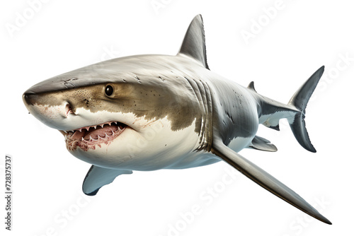 shark portrait illustration  generative ai