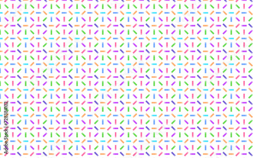 Ready to use colorful bookmark pattern background or texture white dark background. Complex and compact version.