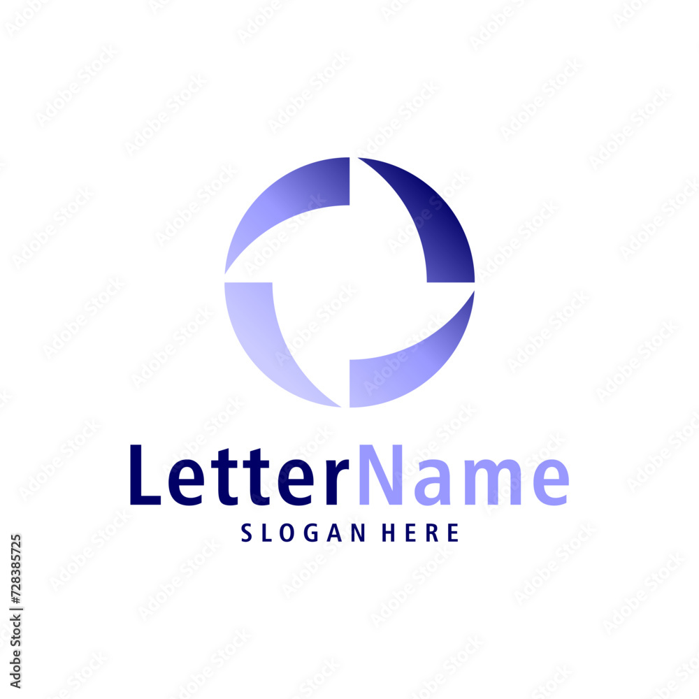 Modern letter O logo design vector. Creative O logo concepts template Modern letter O logo design vector. Creative O logo concepts template
