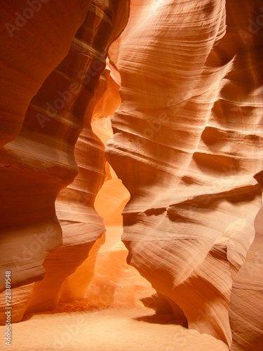 Antelopes Canyon near page, the world famoust slot canyon in the Antelope Canyon Navajo Tribal Park