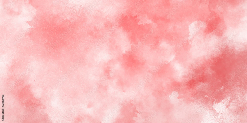 Abstract soft pink watercolor background. Soft pink grunge background frame. Grunge pink-white background with strokes of paint. Abstract pink watercolor background watercolor background texture.