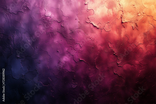 Elegance meets sophistication in this abstract image, featuring a dark orange, brown, and purple texture gradient on an elegant cherry gold vintage background.