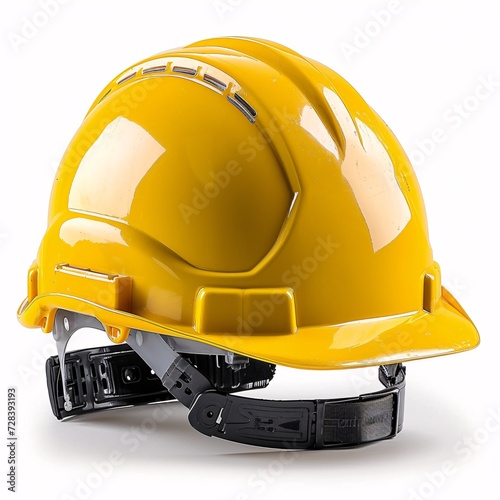 Hard Hat Hero Safety First in Construction Generative AI photo