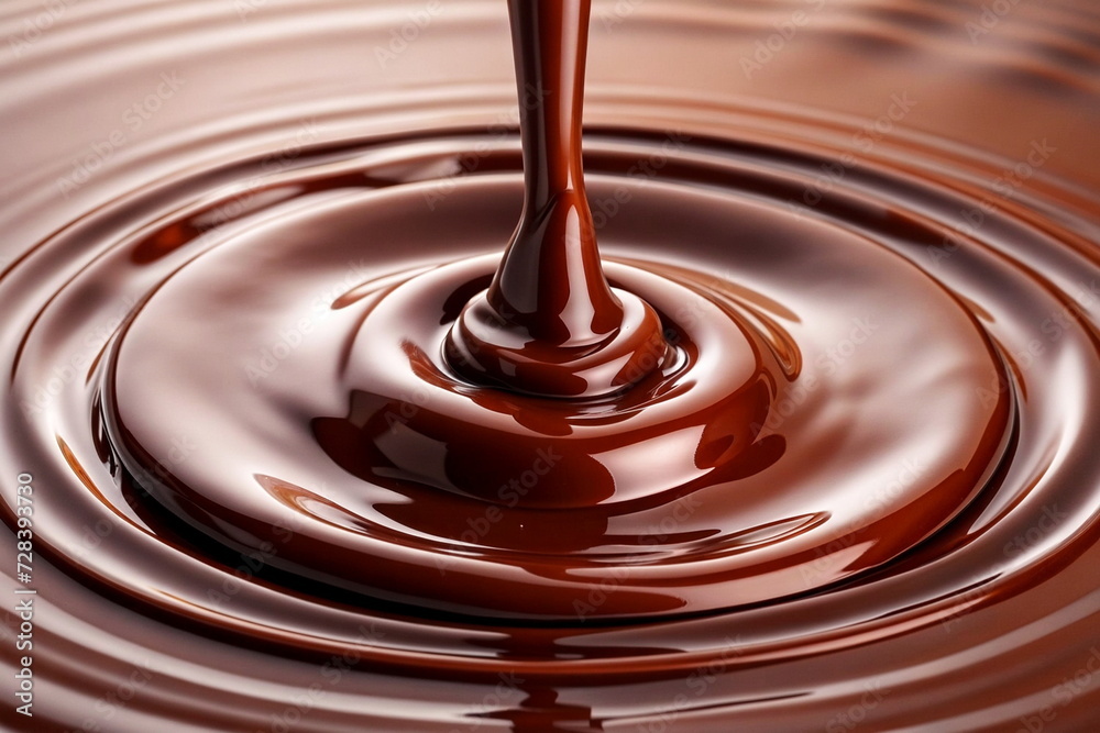 なめらかなチョコレートソース