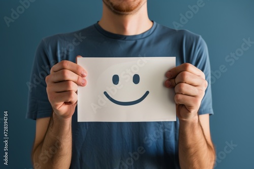 Happy Smiley Emoji commitment Emoticon, colored Symbol review. Smiling face feedback. Joyfull togetherness big smile. stress relief toy client rating and customer feedback