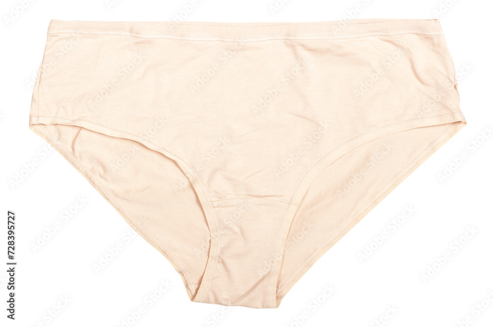 pink female panties casual style isolated on white background pink female panties casual style isolated on white background