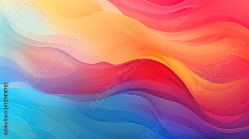 Emotional impact of a sunset through abstract forms and vibrant colors in your stock visuals, a unique and expressive sunset abstract background Ai Generative