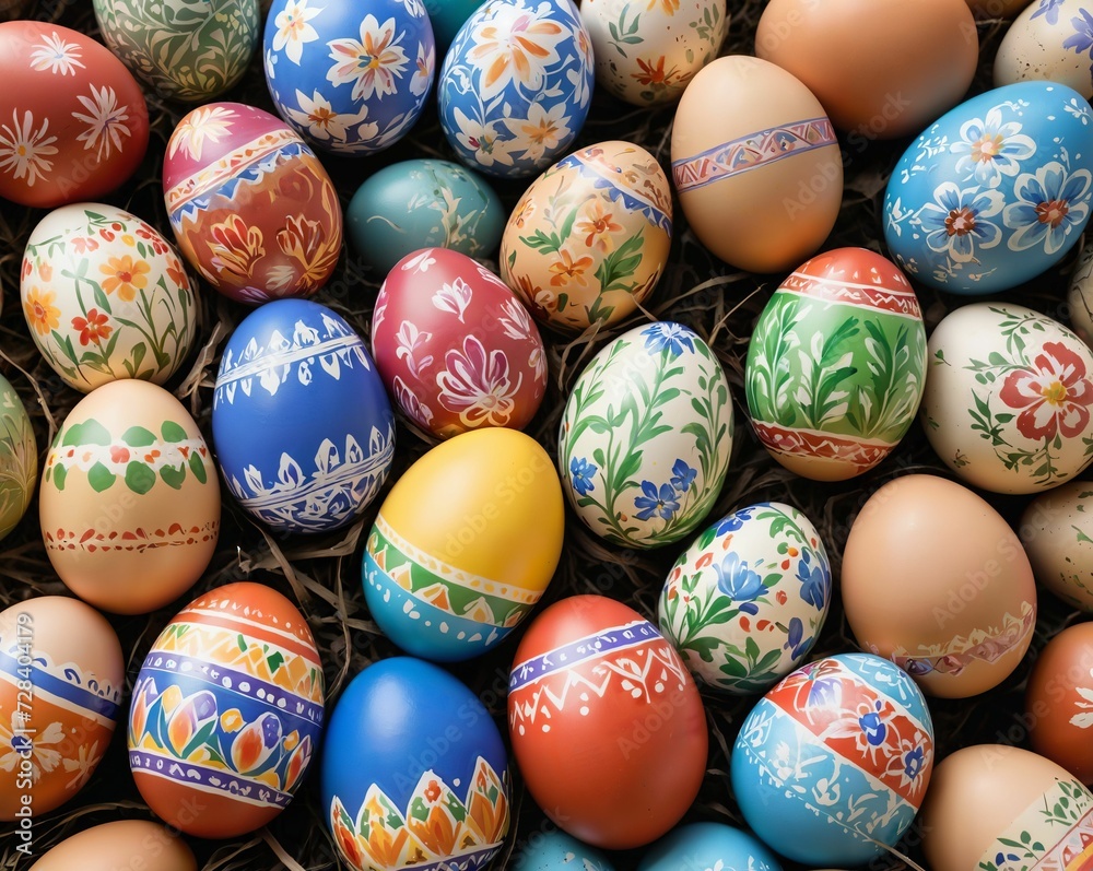 Color easter eggs