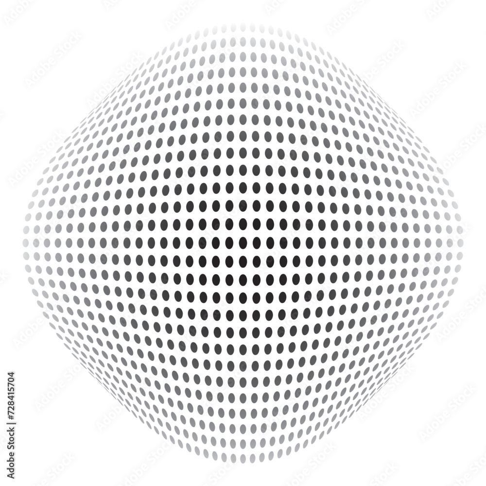 Abstract dots. Halftone dots. Halftone shape, Abstract grunge halftone design. Dotted background. Halftone background.