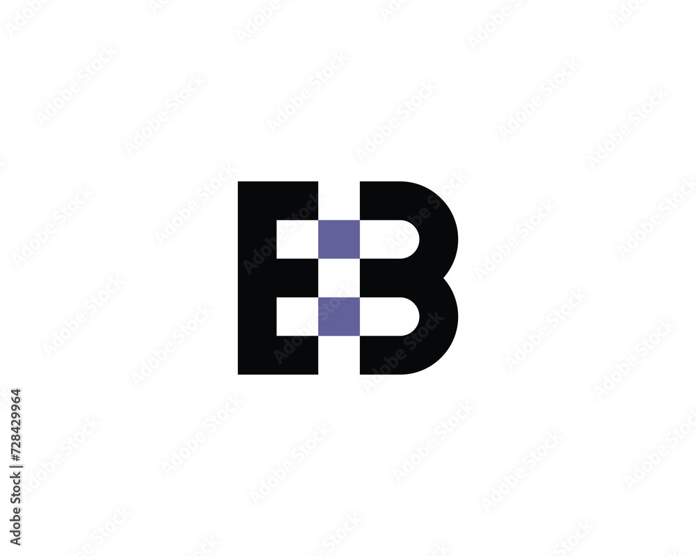EB logo design vector template EB logo design vector template