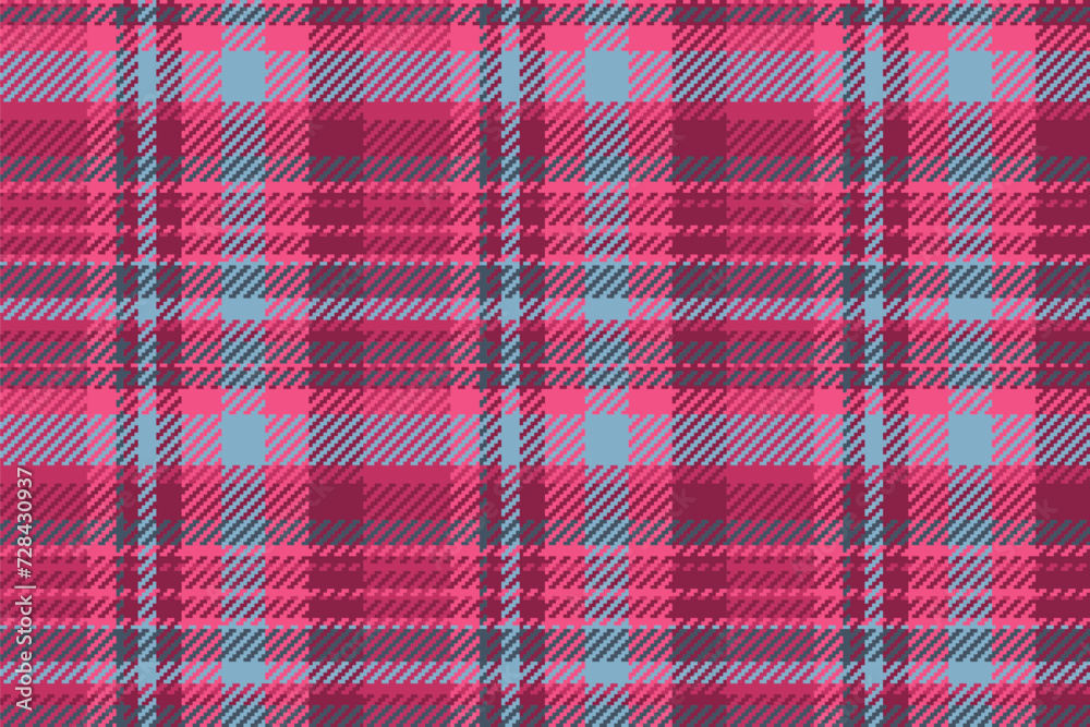 Pattern fabric check of tartan plaid vector with a seamless background texture textile. Pattern fabric check of tartan plaid vector with a seamless background texture textile.