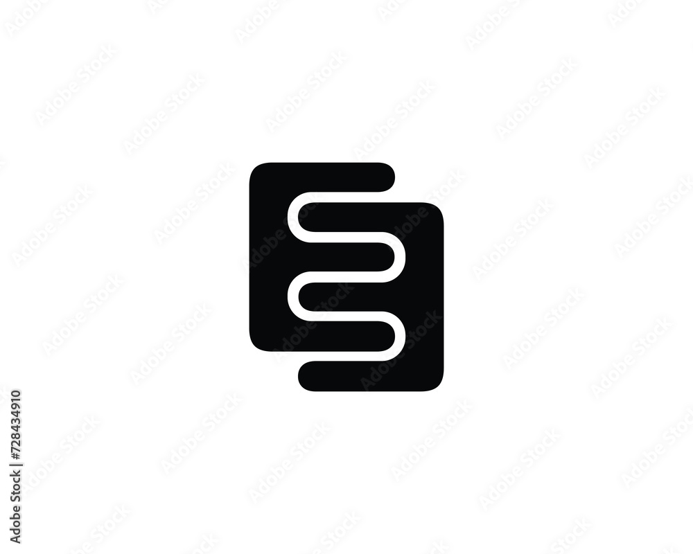 EE Logo design vector template EE Logo design vector template