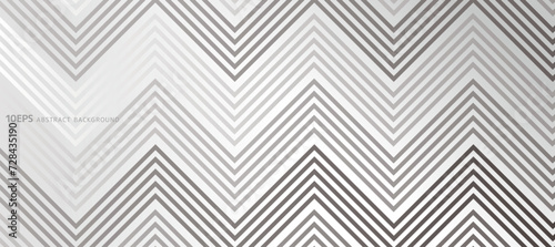 グレーの幾何学模様の抽象的な背景。ラインパターン。