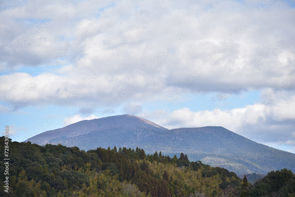 mountain in Kirishima japan