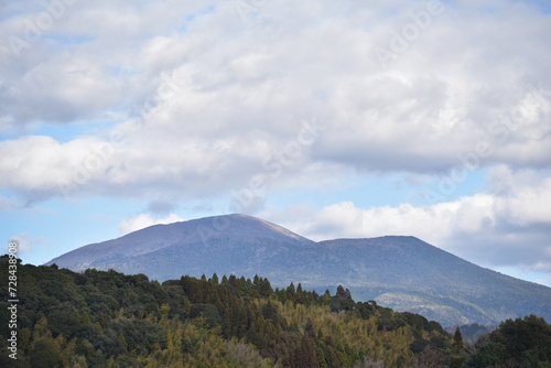 mountain in Kirishima japan