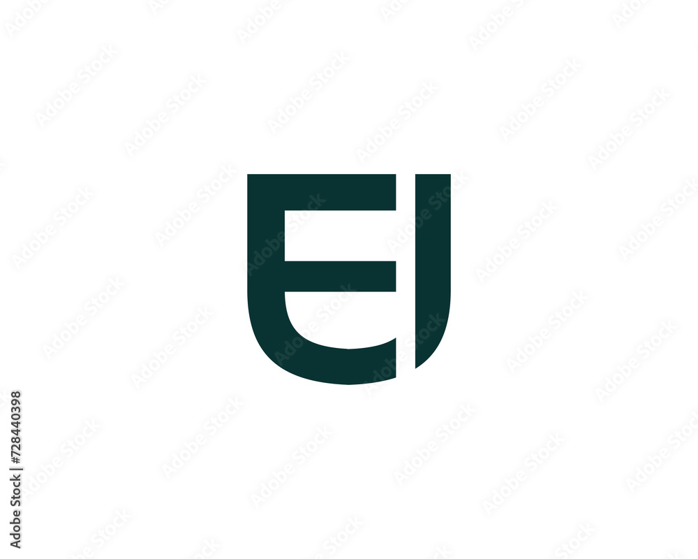 EI logo design vector template EI logo design vector template