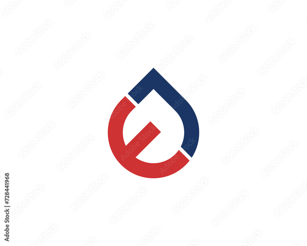 EJ JE logo design vector template EJ JE logo design vector template